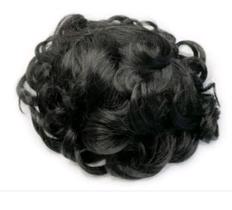 Prótese Capilar Masculina Micropele 20x25 120% Cor 1 Preto Prótese Capilar Masculina Micropele 20x25 120% Cor 1 Preto