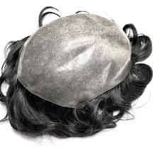 Prótese Capilar Masculina Micropele 20X25 Resistente 1B10 Nós Duplos Castanho escuro C/10% Grsalho Prótese Capilar Masculina Micropele 20X25 Resistente 1B10 Nós Duplos Castanho escuro C/10% Grsalho