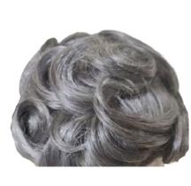 Protese Capilar Masculina20x25castanho Escuroc/ 65% Grisalho Protese Capilar Masculina20x25castanho Escuroc/ 65% Grisalho