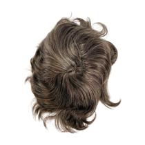 Prótese Capilar Micropele 20x25 Nó Duplo 0,08mm Masculina Cor:1B50 - 50% de grisalho Prótese Capilar Micropele 20x25 Nó Duplo 0,08mm Masculina Cor:1B50 - 50% de grisalho