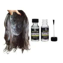 Prótese capilar peruca de cabeça inteira completa micropele medindo 30x30cm cabelo humano Prótese capilar peruca de cabeça inteira completa micropele medindo 30x30cm cabelo humano