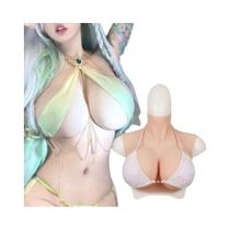 Prótese De Silicone Leve Masculina Para Seios, Tamanhos C/D/E/G, Para Crossdressing, Drag Queen,