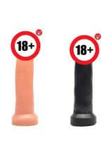 Protese maciça 12,1 x 3,0cm prazer e cia Protese maciça 12,1 x 3,0cm prazer e cia