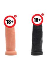 Protese maciça 16,5 x 4,4cm prazer e cia Protese maciça 16,5 x 4,4cm prazer e cia