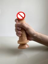 Prótese Maciça Com Ventosa 15 X 4Cm Sexy Fantasy Prótese Maciça Com Ventosa 15 X 4Cm Sexy Fantasy