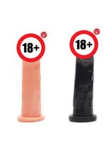 Protese maciça garanhão 23,3 x 5,5 cm prazer e cia Protese maciça garanhão 23,3 x 5,5 cm prazer e cia