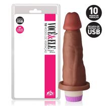 Prótese marrom recarregável 16x4cm