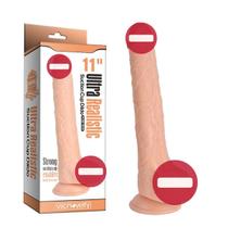 Protese Penis Realistico Dildo Ultra com Ventosa Big 27,9 x 4 cm Lovetoy