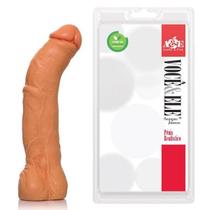 Prótese Realística 22 X 5,3 Cm Bege Big Erotic Toys Monster - Adão E Eva