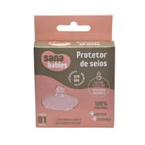Protetor 100% Silicone Para Bico De Seio Sana Babies