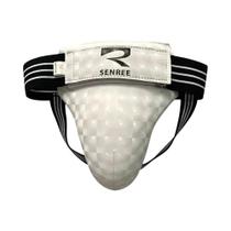 Protetor abdominal e virilha masculino para treinamento de boxe Muay Thai Sports Gym Workout