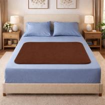Protetor Absorvente Impermeável Lavável 100x70cm Geriátrico Infantil Reutilizável Protetor Absorvente Impermeável Lavável 100x70cm Geriátrico Infantil Reutilizável
