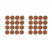 Protetor Adesivo Anti Impacto Arranhão EVA 1,8cm Diâmetro Mesa Cama Pé Cadeira Móveis 32 Unidades Protetor Adesivo Anti Impacto Arranhão EVA 1,8cm Diâmetro Mesa Cama Pé Cadeira Móveis 32 Unidades