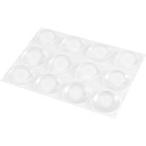 Protetor Adesivo Multiuso, 18 mm, com 12 Peças, Vonder Protetor Adesivo Multiuso, 18 mm, com 12 Peças, Vonder