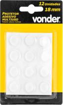 Protetor Adesivo Multiuso 18 mm com 12 peças Vonder Protetor Adesivo Multiuso 18 mm com 12 peças Vonder
