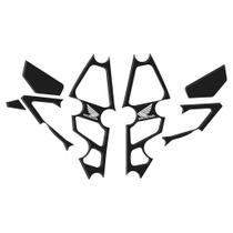 Protetor Adesivo Pedaleira Compatível CB 1000R Café 2020 Resinado M2 - Alta Resistência