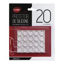 Protetor Adesivo Silicone Anti Impacto C/ 20 Protetores 10mm