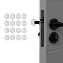 Protetor Adesivo Silicone Anti Impacto Redondo Multiuso 24 Unidades