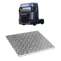 Protetor Alumínio Caixa de Bateria p Scania NTG 2019/2021