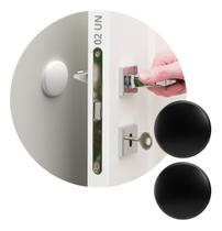 Protetor Anti Impacto Para Porta Adesiva Contra Trincas Silicone Redondo
