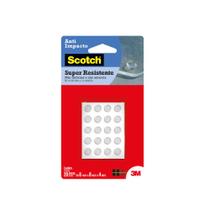 Protetor Anti-Impacto Redondo Pequeno Com 20 Unidades Scotch - 3m