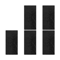 Protetor Anti-impacto Retangular Feltro 200x100mm 5 Cartelas Preto - TekBond Protetor Anti-impacto Retangular Feltro 200x100mm 5 Cartelas Preto - TekBond