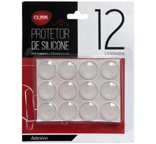 Protetor Anti-Impacto silicone circular c/12 Unidades - Clink