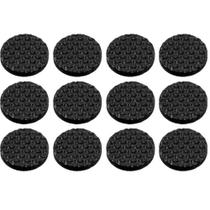 Protetor Anti Risco Redondo com Adesivo Aplik Ordene Médio 26mm Preto 12un Protetor Anti Risco Redondo com Adesivo Aplik Ordene Médio 26mm Preto 12un