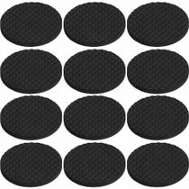 Protetor Antideslizante Scotch Redondo Preto Médio 12 Unidades - HB004262877 - 3M