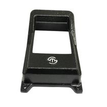 Protetor Antivandalismo Interfone Collective 4/8/12 Intelbras Cor Preto