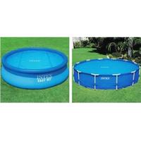 Protetor Aquecedor Solar Capa Aquecedora Piscina 366 Cm 3,66 m Intex 28012
