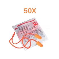 Protetor auditivo com cordão 16db 3m kit 50 peças Protetor auditivo com cordão 16db 3m kit 50 peças