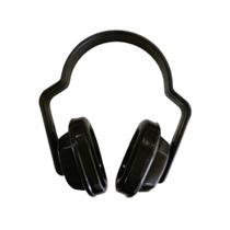 Protetor Auditivo Concha Preto Kit 3u (c.a 19714) - Plastcor