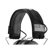 Protetor Auditivo Eletrônico Tático NRR 23dB Com Clipe Para Capacete Para Treinamento Em Campo De