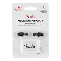 Protetor Auditivo Fender 0990542000 Black Ear Plugs Protetor Auditivo Fender 0990542000 Black Ear Plugs