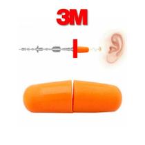 Protetor Auricular 3M Espuma Ouvidos Abafador 1 Par