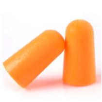 Protetor Auricular 3M Espuma Ouvidos Abafador - 20 Pares Laranja