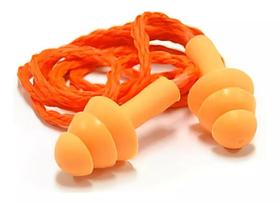 Protetor Auricular 3M Plug Silicone Cordão Ouvidos Abafador de Ruídos CA 5745 Protetor Auricular 3M Plug Silicone Cordão Ouvidos Abafador de Ruídos CA 5745
