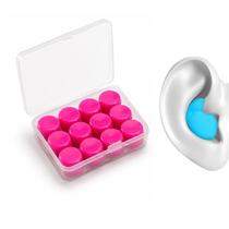 Protetor Auricular Acessório Natação 12un Silicone Moldável Protetor Auricular Acessório Natação 12un Silicone Moldável