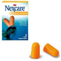Protetor Auricular Auditivo 3M Nexcare Moldável 02 Pares