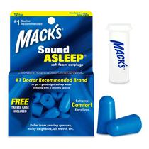 Protetor Auricular Mack's Sound Asleep Redução de Ruído 32dB 12 pares