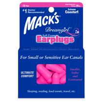 Protetor Auricular Macks Dreamgirl Soft Foam Earplugs Rosa Espuma 10 Pares Com Case Viagem Trabalho Estudo Tampão de Ouvido Protetor Auricular Macks Dreamgirl Soft Foam Earplugs Rosa Espuma 10 Pares Com Case Viagem Trabalho Estudo Tampão de Ouvido