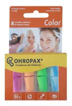 Protetor Auricular Ohropax Color 4 Pares Nível de Proteção 35db Pares Coloridos e Macios