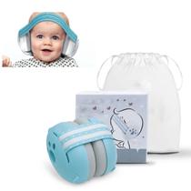 Protetor Auricular Ouvido Bebê de 1-36 meses Ajustável Macio