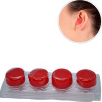 Protetor Auricular Ouvido Plug Tampão de Silicone Natação Ruídos Ortho Pauher