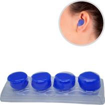 Protetor Auricular Ouvido Plug Tampão de Silicone Natação Ruídos Ortho Pauher