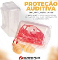 Protetor Auricular Plug 17dB Camper Spot CA 49710 - EPI Auditivo