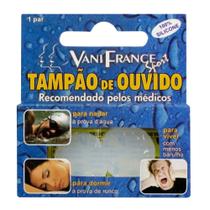 Protetor Auricular tampão de ouvido 100 silicone nadar dormir barulho - Vani France