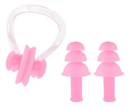 Protetor Auricular Tampão Ouvido Clip Nasal Natação Mergulho
