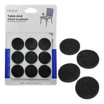 Protetor Autoadesivo Moveis Feltro Redondo 9 Pecas 2,5cm